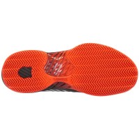 Tênis Kswiss Hypercourt Supreme HB Preto Branco Vermelho  Oferta + Barato
