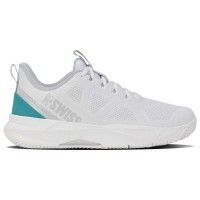 Zapatillas Kswiss Kspeed Team Clay Blanco Turquesa Mujer
