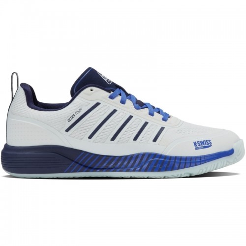 Zapatillas Kswiss Sanyo Ultra Court Padel Blanco Azul Marino Zapatillas Kswiss Sanyo Ultra Court Padel Blanco Azul Marino