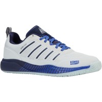 Kswiss Sanyo Ultra Court Padel Bianco Blu Navy Sneakers  Offerta + Economico