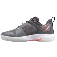 Tênis Kswiss Ultrashot Team Gray Pink para Mulheres  Oferta + Barato