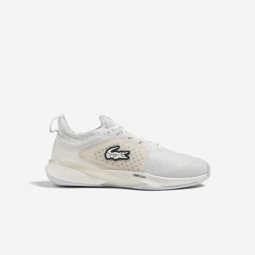 Tênis Lacoste AG-LT23 Lite 123 Mulheres Brancas Tênis Lacoste AG-LT23 Lite 123 Mulheres Brancas