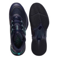 Baskets Lacoste AG-LT23 Ultra 125 Bleu Marine Vert  Offre - Pas cher