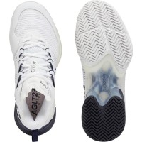 Baskets Femme Lacoste AG-LT23 Ultra White Bleu Marine  Offre - Pas cher