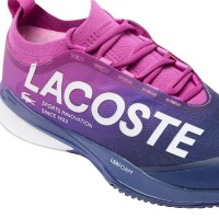 Tênis Lacoste AG-LT25 Lite Clay Pink Azul Escuro para Mulheres  Oferta + Barato