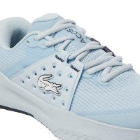 Tênis Lacoste Power Server 125 Light Blue para Mulheres  Oferta + Barato