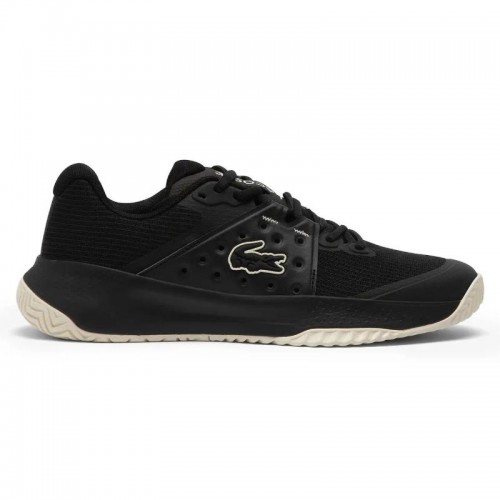 Zapatillas Lacoste Power Serve Negro Blanco Mujer Zapatillas Lacoste Power Serve Negro Blanco Mujer
