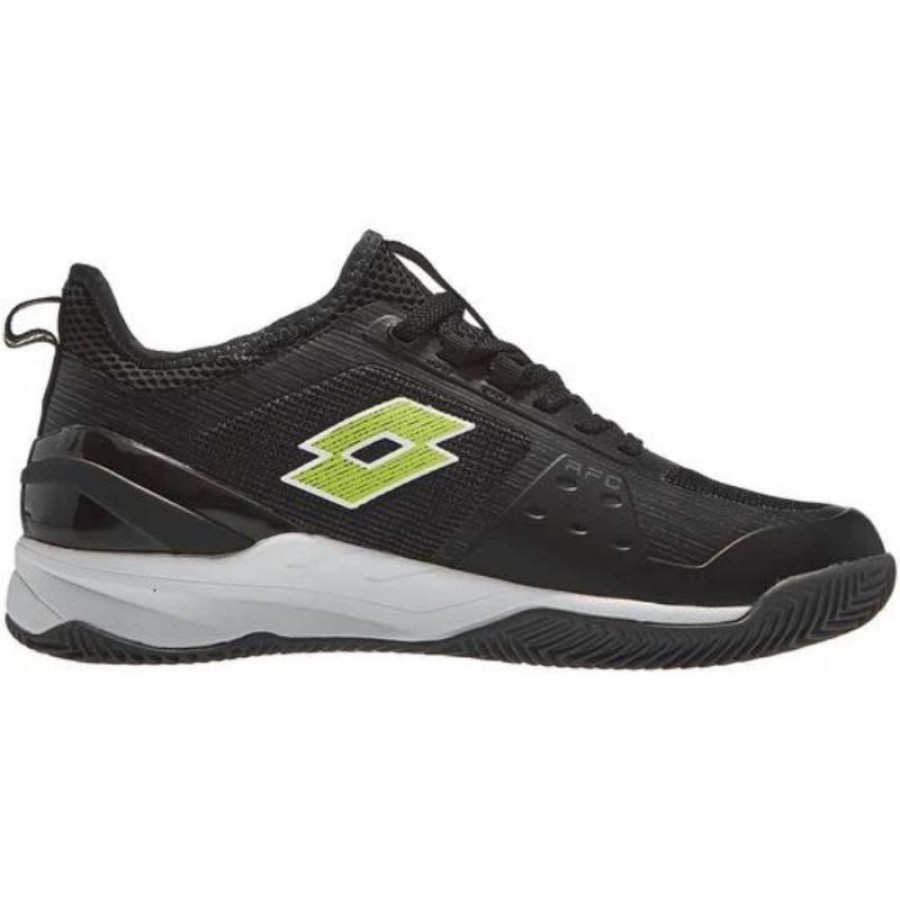 Baskets Lotto Mirage 200 CLY Noir Vert  Offre - Pas cher