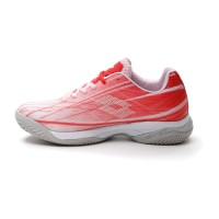 Baskets Lotto Mirage 300 Coquelicot Rouge Blanc Femmes  Offre - Pas cher