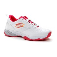Tênis Lotto Superfast 400 V Branco Rosa Mulheres  Oferta + Barato