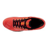 Zapatillas Mizuno Break Shot 4 CC Rojo Blanco Negro  Oferta + Barato