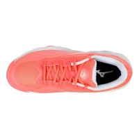 Zapatillas Mizuno Wave Enforce Court Clay Coral Blanco Mujer  Offer + Cheap