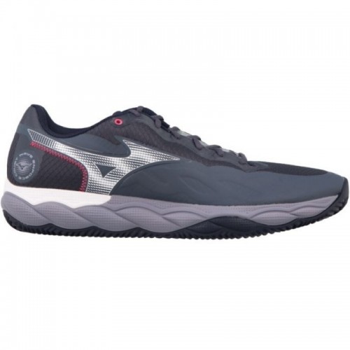 Zapatillas Mizuno Wave Enforce Court Clay Gris Blanco Azul Zapatillas Mizuno Wave Enforce Court Clay Gris Blanco Azul
