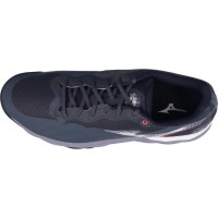 Mizuno Wave Enforce Court Clay Gris Blanc Bleu Sneakers  Offre - Pas cher