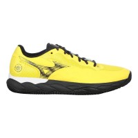 Sneakers Mizuno Wave Enforce Court Padel Gialle Nere  Offerta + Economico