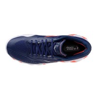 Mizuno Wave Enforce Tour 2 Scarpe Clay Blue Orange