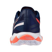 Mizuno Wave Enforce Tour 2 Scarpe Clay Blue Orange