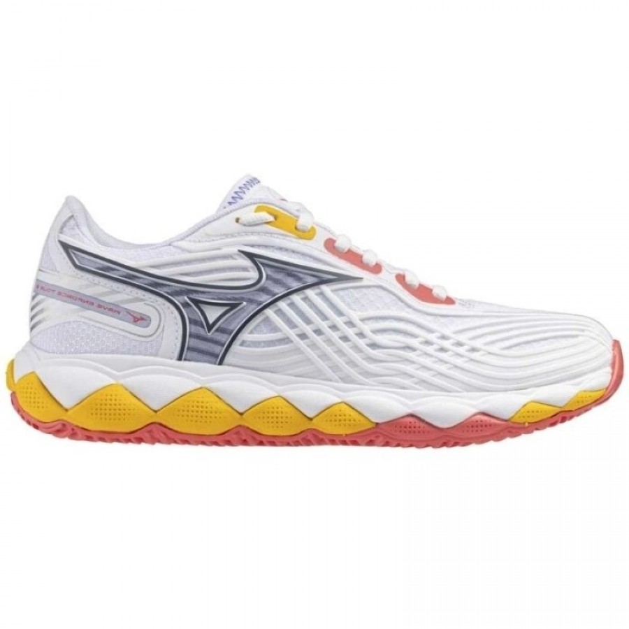 Zapatillas Mizuno Wave Enforce Tour 2 Clay Blanco Coral Mujer  Offer + Cheap