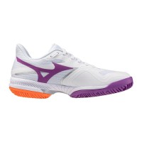 Mizuno Wave Exceed Court Clay Scarpe da Donna Bianche