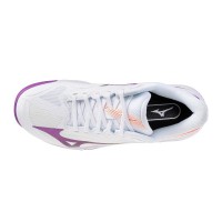 Mizuno Wave Exceed Court Clay Scarpe da Donna Bianche