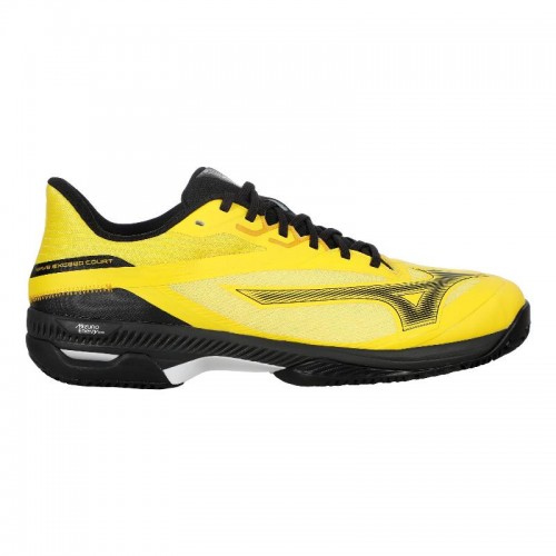 Zapatillas Mizuno Wave Exceed Court Padel Amarillo Negro Zapatillas Mizuno Wave Exceed Court Padel Amarillo Negro