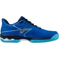 Tênis Mizuno Wave Exceed Light 2 Clay Azul Branco  Oferta + Barato