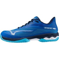Tênis Mizuno Wave Exceed Light 2 Clay Azul Branco  Oferta + Barato