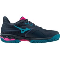 Mizuno Wave Exceed Light 2 Padel Azul Marinho Fúcsia Tênis Feminino  Oferta + Barato
