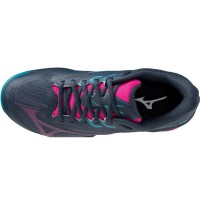 Mizuno Wave Exceed Light 2 Padel Azul Marinho Fúcsia Tênis Feminino  Oferta + Barato