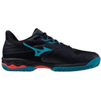 Mizuno Wave Exceed Light 2 Padel Preto Azul Vermelho Tênis  Oferta + Barato