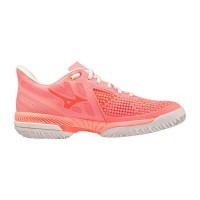 Tênis Mizuno Wave Exceed Tour 5 CC Coral Mulheres  Oferta + Barato