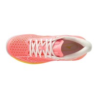 Tênis Mizuno Wave Exceed Tour 5 CC Coral Mulheres  Oferta + Barato