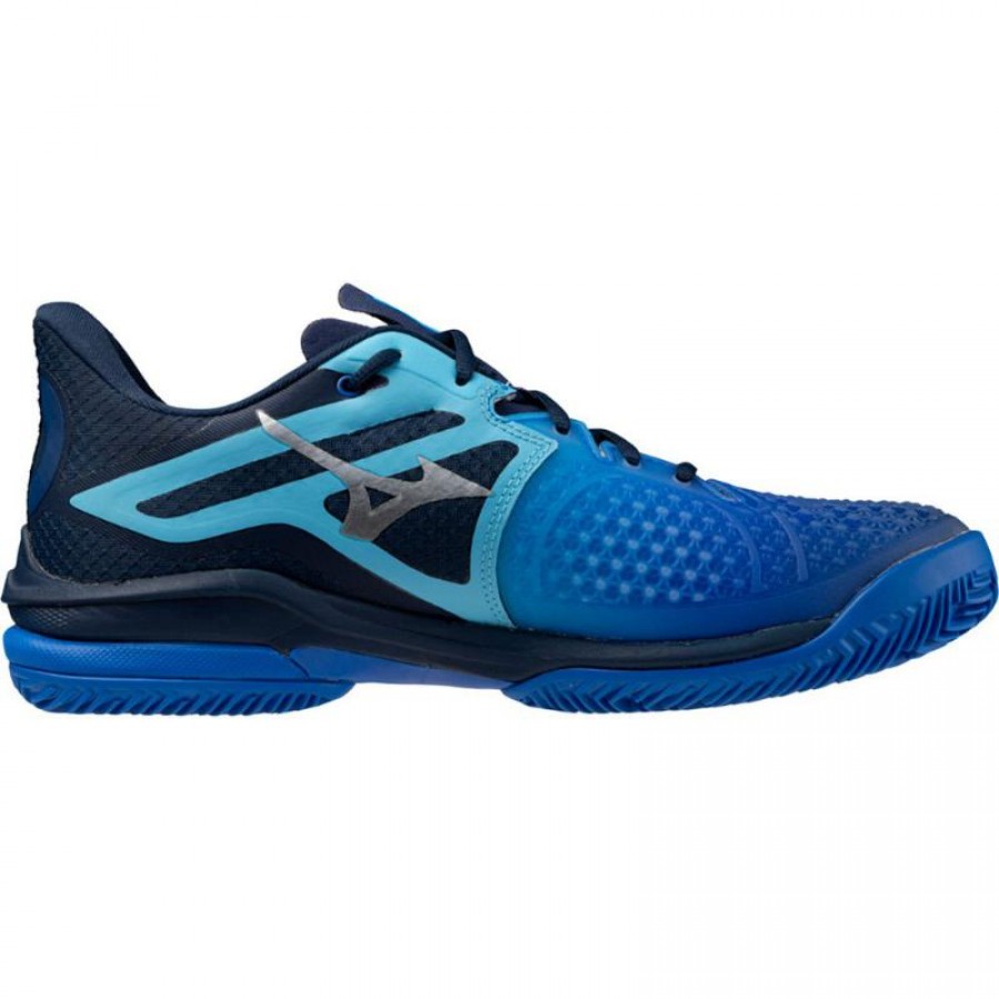 Zapatillas Mizuno Wave Exceed Tour 6 Clay Azul Blanco  Oferta + Barato