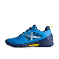 Sneakers Munich Atomik 19 Navy Blue Blue Yellow  PADELPOINT Sneakers Munich Atomik 19 Navy Blue Blue Yellow
