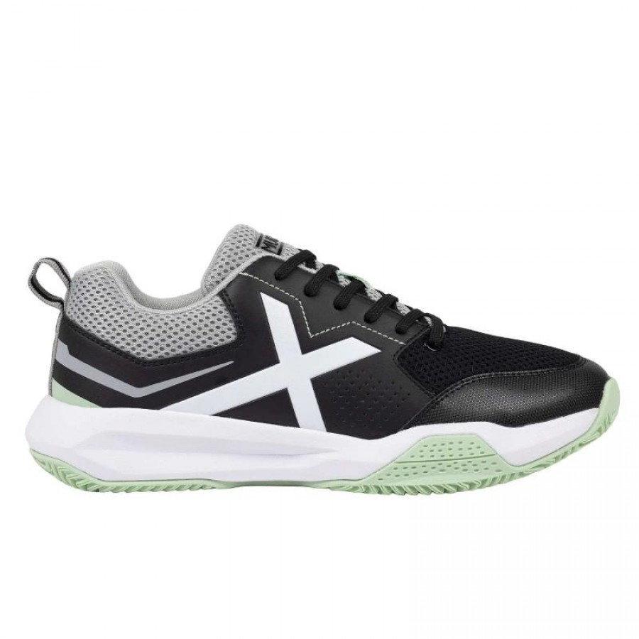 Zapatillas Munich Focus 05 Negro Gris Verde