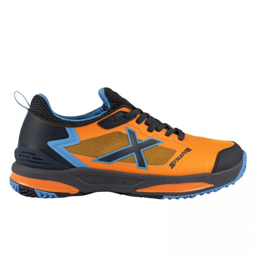 Baskets Munich Stratos 21 Orange  Offre - Pas cher