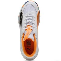 Tênis Puma Nova Court Branco Laranja Preto  Oferta + Barato