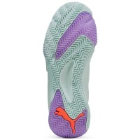 Baskets Puma Nova Elite Bleu Violet Femme  Offre - Pas cher