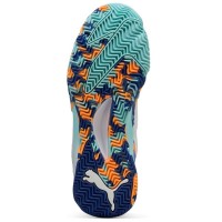 Puma Nova Elite Blanc Noir Bleu Baskets  Offre - Pas cher
