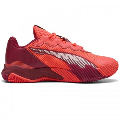 Zapatillas Puma Nova Elite Rojo Burdeos Blanco Zapatillas Puma Nova Elite Rojo Burdeos Blanco