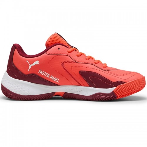 Zapatillas Puma Nova Smash Rojo Blanco Burdeos Zapatillas Puma Nova Smash Rojo Blanco Burdeos