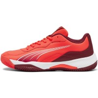 Zapatillas Puma Nova Smash Rojo Blanco Burdeos  Oferta + Barato