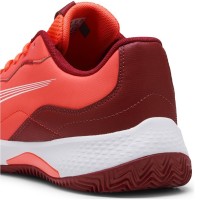 Zapatillas Puma Nova Smash Rojo Blanco Burdeos  Oferta + Barato