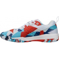 Salming Rebel Camo Branco Vermelho Sapatilhas Azuis  Oferta + Barato
