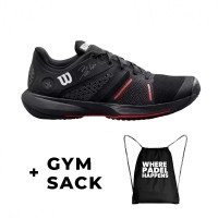 Wilson Bela Pro Sneakers Nero Poppy Rosso  Offerta + Economico