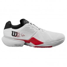 Wilson Bela Tour White Red Black Shoes