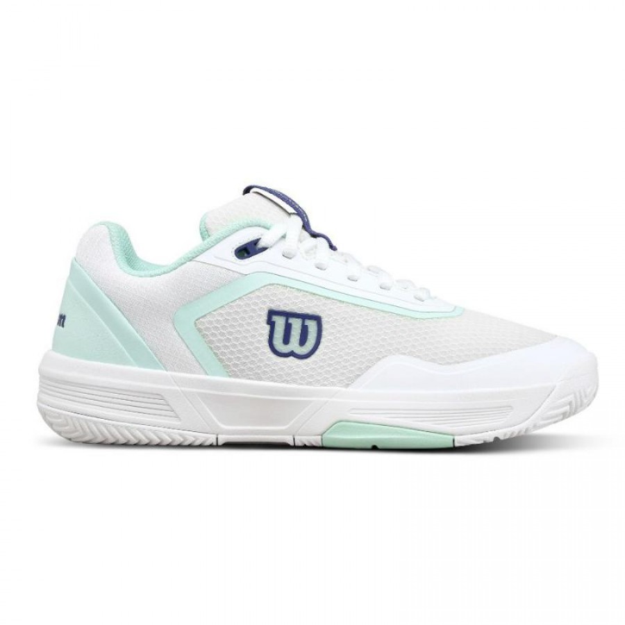 Wilson Courtglide White Aquamarine Women''s Sneakers