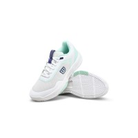 Wilson Courtglide White Aquamarine Women''s Sneakers