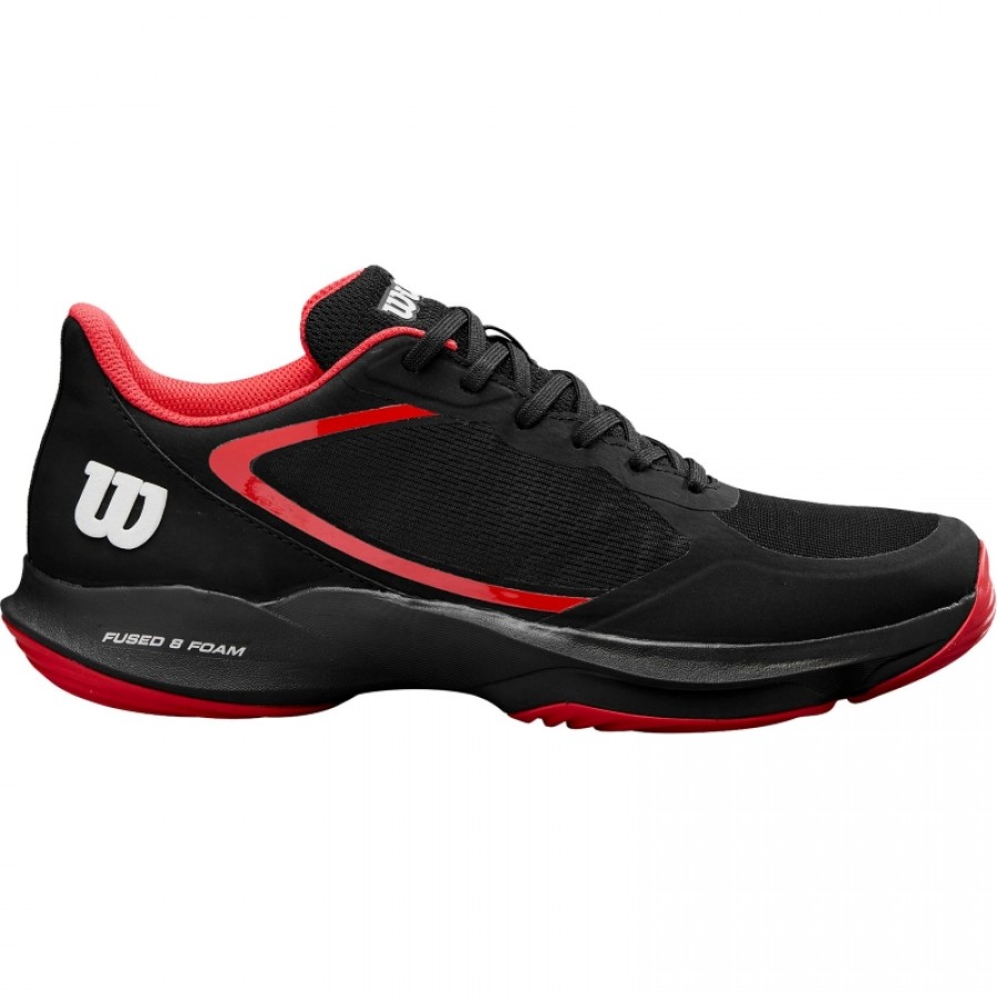 Wilson Hurakn Lite Black Red White Sneakers  Offer + Cheap