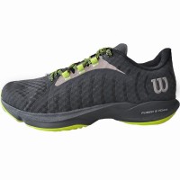 Chaussures Wilson Hurakn Pro Black Lime Green  Offre - Pas cher